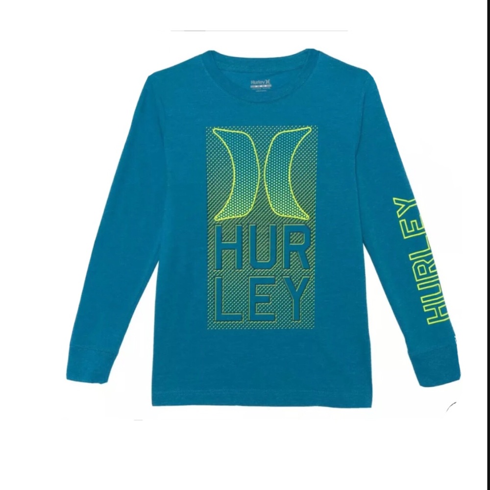 HURLEY Youth Boys Long Sleeve T-Shirt X-Large